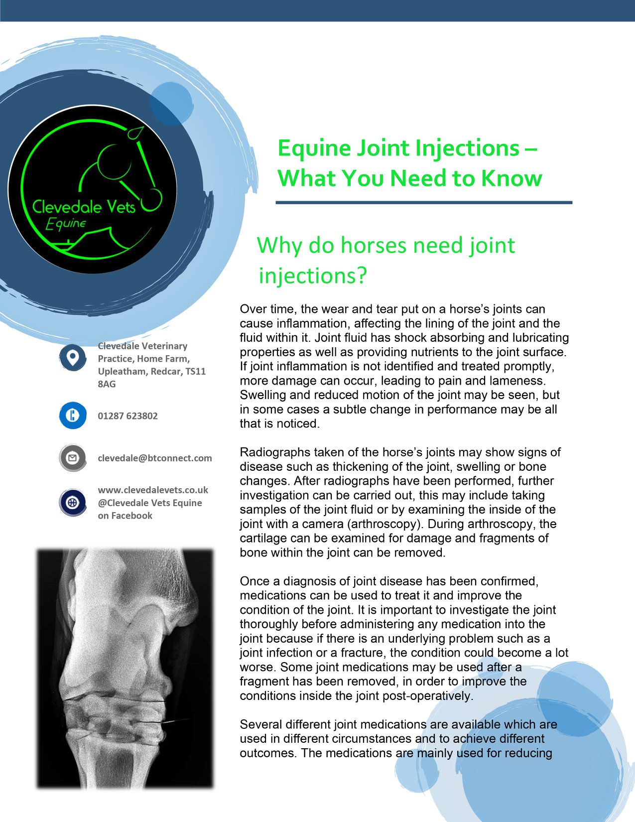 Intra-articular Injections and Medications 1