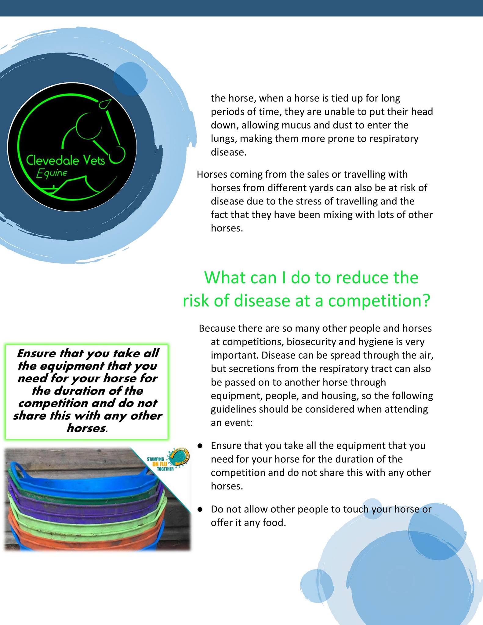 Biosecurity At Equine Events 2